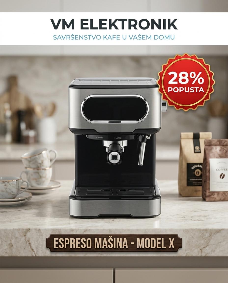GORENJE ESCM15DBK Aparat za kavu GORENJE ESCM15DBK Aparat za kavu